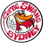 Swans WEG Round Fridge Magnet FREE POST WITHIN AUSTRALIA